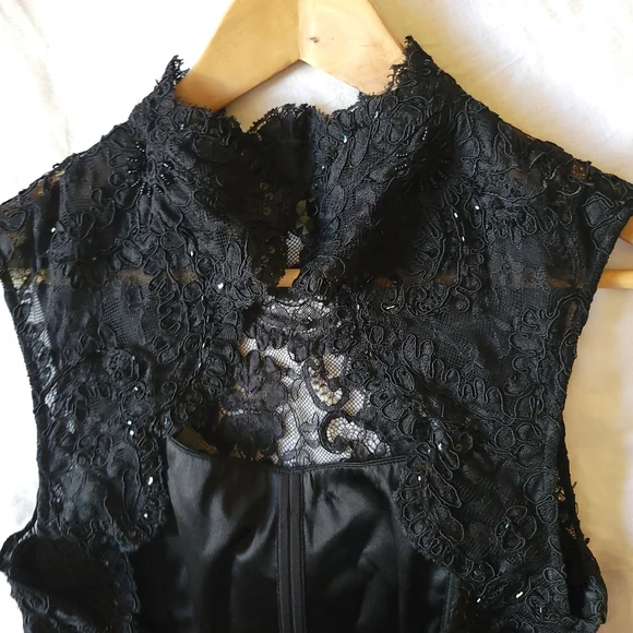 princess polly baby blue dress ♤LittLE BlaCK DreSS♤ main image 1